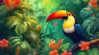 Jigsaw Puzzle Toucan