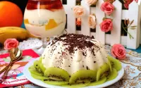 Zagadka Cheesecake dessert