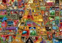 Jigsaw Puzzle Amazing letter A