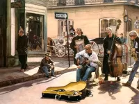 Слагалица Street musicians