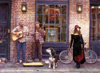 パズル Street musicians