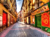 Quebra-cabeça Street in Aragon
