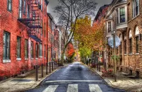 Quebra-cabeça Street in Philadelphia