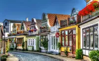 Jigsaw Puzzle Street in Germany