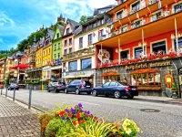 Puzzle Street in Cochem