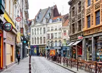 Jigsaw Puzzle Street in Lille