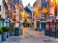 Puzzle Street in Honfleur
