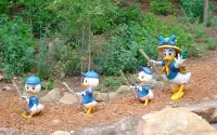 Jigsaw Puzzle Ducks go camping