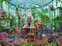 パズル Morning in the greenhouse