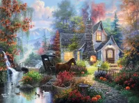 Jigsaw Puzzle Cozy cottage