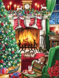 Quebra-cabeça Cozy Christmas