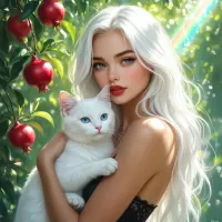 Puzzle Im Granatapfelgarten