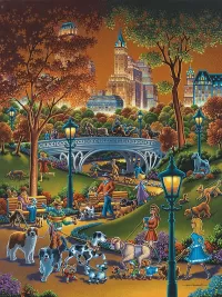 Jigsaw Puzzle In the park