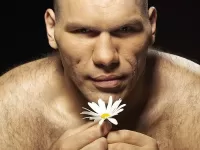 Rätsel Valuev with chamomile
