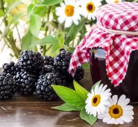 Zagadka Jam of blackberries