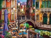 Puzzle Evening in Venice