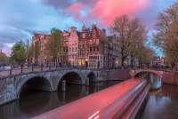 Пазл Вечерний Амстердам
