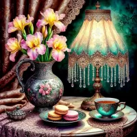 Rompecabezas Té de noche