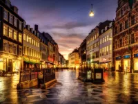 Quebra-cabeça Evening Copenhagen