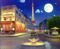 Jigsaw Puzzle Evening In Paris