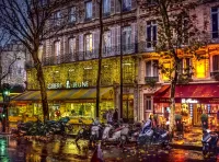 Quebra-cabeça Evening Paris