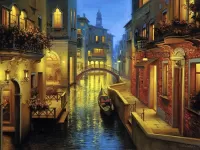 Слагалица Evening Venice