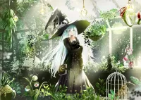 Jigsaw Puzzle The witch in the greenhouse