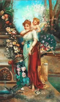 Rätsel Venus and Cupid