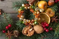 Jigsaw Puzzle Wreath of bells