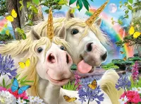 Bulmaca Fun unicorns