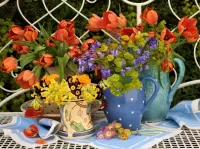 Jigsaw Puzzle Spring flowers