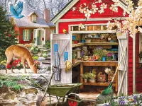 Jigsaw Puzzle Spring day