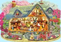 Jigsaw Puzzle Spring Cottage