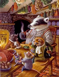 Jigsaw Puzzle The wind in the willows