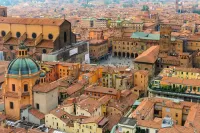 Zagadka The view of Bologna