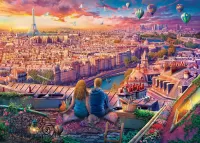 Puzzle View of Paris