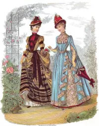 Puzzle Victorian fashion