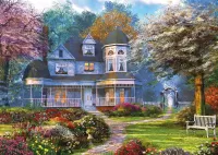 Jigsaw Puzzle victorian manor