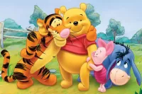 Quebra-cabeça Winnie the Pooh and friends