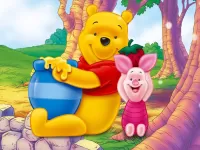 パズル Winnie the Pooh and Piglet