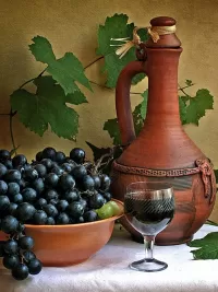 Puzzle Vino i vinograd