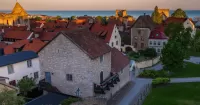 Jigsaw Puzzle Visby. Sweden