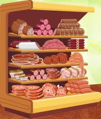 パズル Sausage showcase