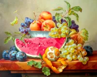 Jigsaw Puzzle Delicious still life