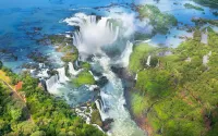 Jigsaw Puzzle Waterfalls in Argentina