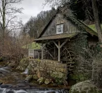 Bulmaca Watermill in Germany
