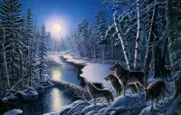 Jigsaw Puzzle Wolf Pack