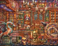 Jigsaw Puzzle Magic shop