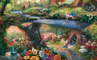 Слагалица The magical world of Alice