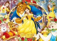 Quebra-cabeça The magical world of Belle
